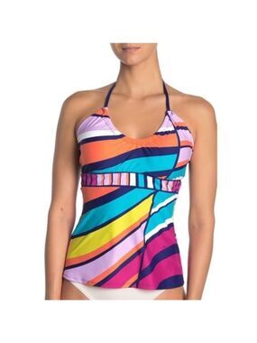 Trina Turk Catch a Wave Tankini Top